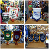 Bendera Vandel Meja Bordir Bendera Pataka Vandel Kecil Berkualitas