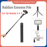 Extension Rod Pole Selfie Stick For Dji Om 5 Osmo Mobile 5 4 3 G5 / SPG / WG2 Gimbal Stabilizer DJI Osmo Pocket 3 /2 Accessories