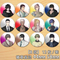 58mm Badges Anime Slow Damage Towa Acrylic Brooch Button