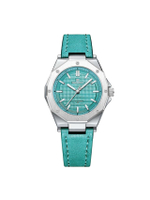 นาฬิกาข้อมือผู้หญิง รุ่น NF5026 B สายหนัง 33 มม. สีน้ำเงิน