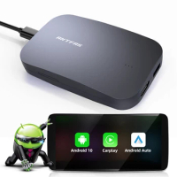 2+32G Wireless CarPlay Android AUTO Multimedia Video Box Adapter Android 10.0 System Smart Android Box Wireless CarPlay AI Box