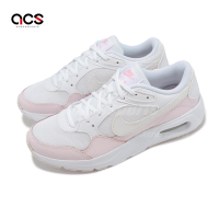 Nike 休閒鞋 Air Max SC GS 大童 女鞋 粉紅 白 氣墊 復古 皮革 經典 CZ5358-115