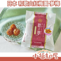 【4包組】 日本 和歌山 紅梅園 夢梅 開胃 南高梅 梅子 清爽 涼拌 配菜 點心 零嘴 蘋果醋 醃製梅乾 梅干【小福部屋】