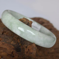 Luxury Natural Green Jade Vintage Jewelry Jadeite Bangle Original Certified Mother's Day Gift Bracelet For Women Free Shipping