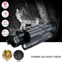 PARD NV008SP LRF Night Vision Scope Hunting Monocular Rifle 350m IR lighter Built-in Laser Rangefinder Ballistic Calculator 850