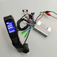 LG1 Instrument INSTALL ON SCOOTER STANDING POLE Electric Bicycle LCD DISPLAY+24v36v48v60v250w350w Controller FOR Mountain Bike