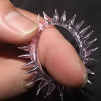 Ring Silikon Penambah Sensasi Model Matahari Tunda Ejakulasi Pria