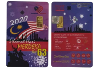 ZIOZ EMPIRE Yapeim Gold Bar 1g (Au 999.9) Emas - Cvd19