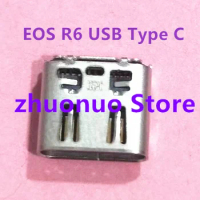 For Canon for EOS A7M3 A7R3 RP R5 R6 USB 3.1 Type C Type-C 24P 24Pin Interface Jack Port Connect Connector
