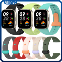 Silicone Strap for Redmi Watch 3 Soft Sport Replacement Bracelet Tali Jam Tangan Smartwatch for Xiao