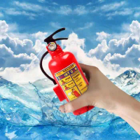 1Pcs Creative Plastic Simulation Fire Extinguisher Mini Water Guns Toys Funny Bathtub Beach Swimming Pools Outdoor Spray Toy