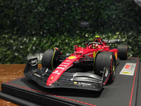 1/18 BBR Ferrari F1-75 2022 Carlo Sainz BBR221855DIE【MGM】
