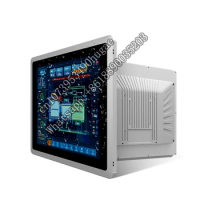 ip65 waterproof fanless industrial aio pc 10.4 12.1 15 Inch 4G 128G Embedded Industrial Touch Panel Pc Win 10