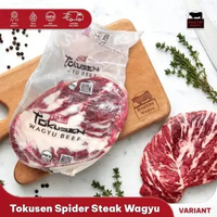 Tokusen Spider Steak Wagyu Beef Oyster Steak Premium Healthy Wagyu 551-650gr