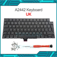 New A2442 A2485 Keyboard Macbook Pro 14" 16" M1 Pro/Max UK Keyboard 2021 Year