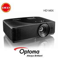 【贈4K HDMI線】 OPTOMA 奧圖碼 Full-HD 3D劇院級投影機 HD146X 3600流明 支援MHL 公司貨