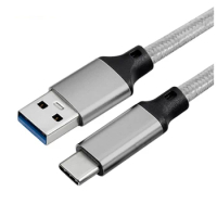 90 Right USB Type C To USB3.0 Charging Sync Date Cable 5A Gen2 USB C For VR AR Galaxy Note 8 S8 Plus Huawei Mate 20 Xiaomi N220