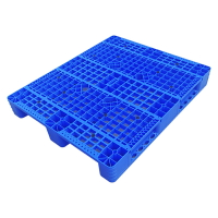 重型塑料卡板托盤川字型叉車板倉庫貨架塑膠墊板防潮地臺倉儲棧板