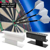 Acrylic Dart Holder Non-slip Holds Up 8 Darts Wall Display Rack Home Darts Plastic Tip Set Darts Organizer