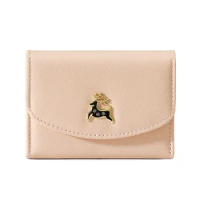 Ladies Cute Tri Fold Mens Leather Wallet Wallet Organizer Belt Wallet for Men Womens Checkbook Wallets Thin Wallet for Men