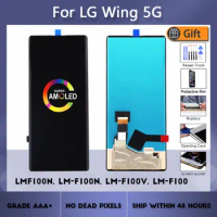 6.80" Brand new Super AMOLED For LG Wing 5G LCD Display Touch Screen Digitizer Assembly Replacement for LG WING LCD Sreen