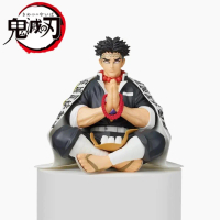 Demon Slayer Gyomei Himejima Eating Onigiri Noodle Stopper Sega 19cm Action Figure Decoration