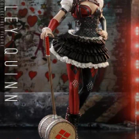Original Hot toys 1/6 VGM41 Batman Arkham Knight Harley Quinn Game Edition Full Set 12inch Action Figures Collectible Model gift
