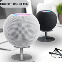 Hot-Smart Speaker Stand for HomePod Mini, Aluminum Desktop Stand, Base Desktop Stand with Non-Slip Silicone Pad