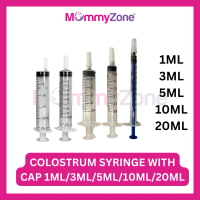 Penyedut Picagari Kolostrum Dengan Penutup / Colostrum Syringe With Cap For Breastfeeding And Feedin