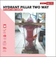 Hydrant Pillar Two Way Machino / Hydrant Pillar 2 Way Machino untuk Sistem Hydrant Instalasi Pemadam