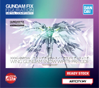 (READY STOCK) Bandai Gundam Fix Figuration Metal Composite - Wing Gundam Snow White Prelude - 1/100 