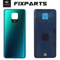New For Xiaomi Redmi Note 9S Back Battery Cover Rear Door Housing Case Glass Panel Note9 Pro For Redmi Note 9 Pro Battery Cover