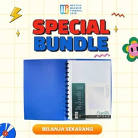Bundle Set Display Book F4 Refillable + Isi Pocket Refill F4