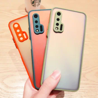 For Huawei Nova 6 5G CASE Matte Black Candy Color Ultra Thin Cover For Huawei Nova 6 5G Luxury Silicone Cases For 6.57 inch CASE