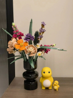 免運/開發票 現貨速發 DIY積木花樂高花束拼裝玫瑰花女孩子系列送女友閨蜜禮物