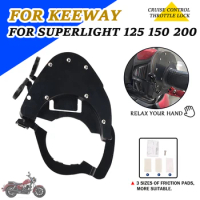 For Keeway Superlight 125 150 200 Super Light 125 Motorcycle Accessories Speed Cruise Control Throttle Lock Assist Handlebar