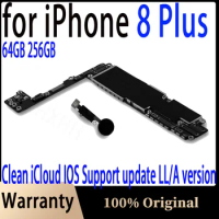 Clean iCloud Motherboard For iPhone 8 Plus With/NO Touch ID,For iPhone 8 4.7" Logic Board Mainboard With Chips For iPhone 8Plus