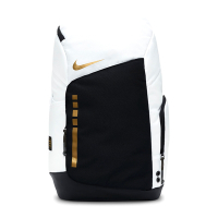 Nike Hoops Elite 中性 白黑金 大容量 外出 訓練 運動 休閒 後背包 DX9786-100