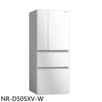 APP下單4%點數★Panasonic國際牌【NR-D505XV-W】500公升四門變頻雪霧白冰箱(含標準安裝)