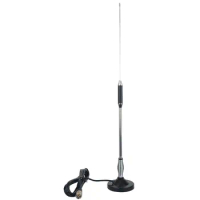 Citizen Band Walkie Talkie Mobile Radio CB 27MHz Antenna 600mm 1.8dBi with Magnet Mount and RG-58C/U Coaxial Cable 2782
