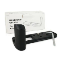 Metal Hand Grip Handle Quick Release Plate Holder for Fuji Fujifilm X-T4 XT4 on Tripod Head GB-XT4