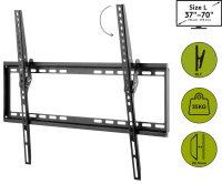 Goobay - Motion Basic 可調式電視掛牆架 L ( 37-70 吋 ) 德國品牌 香港行貨