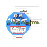 PT100 Thermocouple Temperature Transmitter -50 ke 100 C 4-20mA PS77