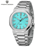 PAGANI DESIGN Men's Watches brand Luxury Automatic Mechanical Wristwatch Stainless Waterproof Sapphire Crystal Luminous Swim