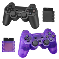 Wireless Gamepad for Sony PS2 Controller for Playstation 2 Console Joystick 2.4G Double Vibration Shock Joypad USB PC Game