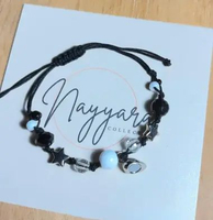 Halfway bracelets | Gelang Couple| Nayyara Collections Hitam