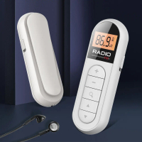 FM Radio Small Radio 76-108MHZ Stereo Radio Type-c Charging for Walking Jogging