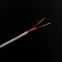 3*7*0.15mm RTD PT100 PTFE Silver-Plated 3-Core Thermocouple Compensation Wire