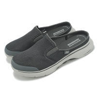 Skechers 懶人鞋 Go Walk 7-Cabrio 2 男鞋 灰 緩衝 輕量 休閒鞋 穆勒鞋 216645CHAR