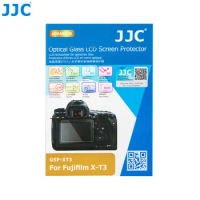 JJC 2PCS Fujifilm XT3 Camera Glass 9H Camera Tempered Glass LCD Screen Protector for Fujifilm Fuji X-T3 Camera